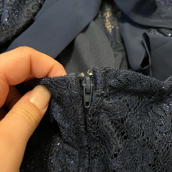 Speechless Sparkly Short Formal Dress - Picture 5 of 6